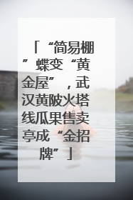 “简易棚”蝶变“黄金屋”，武汉黄陂火塔线瓜果售卖亭成“金招牌”