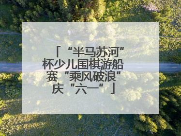“半马苏河”杯少儿围棋游船赛“乘风破浪”庆“六一”