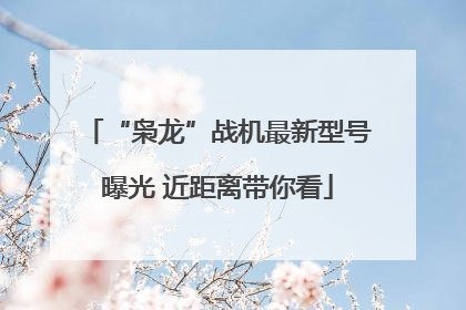 “枭龙”战机最新型号曝光 近距离带你看
