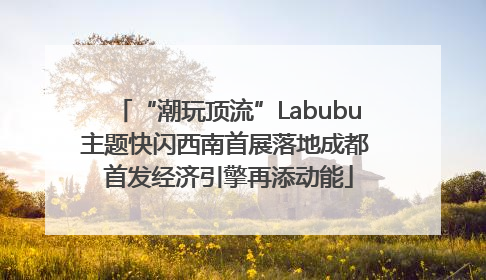 “潮玩顶流”Labubu主题快闪西南首展落地成都 首发经济引擎再添动能