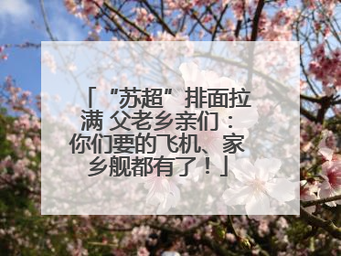 “苏超”排面拉满 父老乡亲们：你们要的飞机、家乡舰都有了！