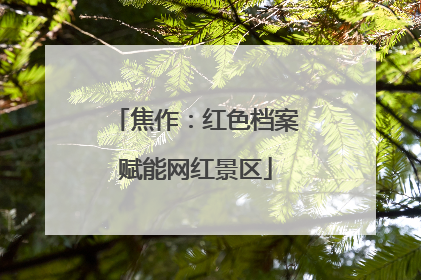 焦作：红色档案赋能网红景区