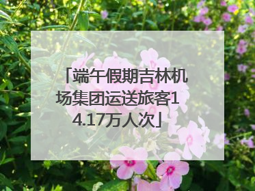 端午假期吉林机场集团运送旅客14.17万人次