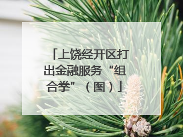 上饶经开区打出金融服务“组合拳”（图）