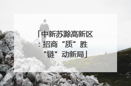 中新苏滁高新区：招商“质”胜 “链”动新局