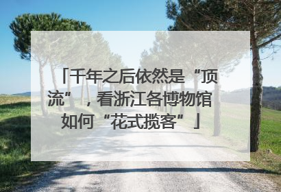 千年之后依然是“顶流”，看浙江各博物馆如何“花式揽客”