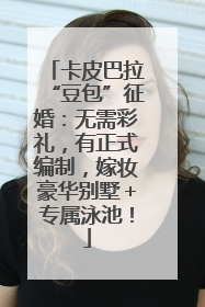 卡皮巴拉“豆包”征婚：无需彩礼，有正式编制，嫁妆豪华别墅＋专属泳池！