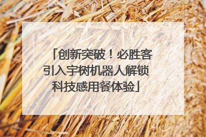 创新突破！必胜客引入宇树机器人解锁科技感用餐体验