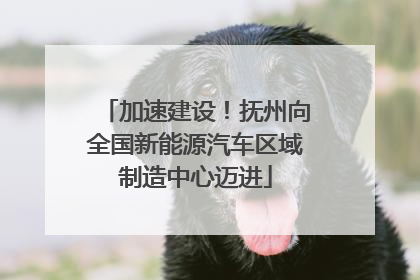 加速建设！抚州向全国新能源汽车区域制造中心迈进