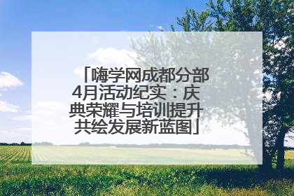 嗨学网成都分部4月活动纪实：庆典荣耀与培训提升共绘发展新蓝图