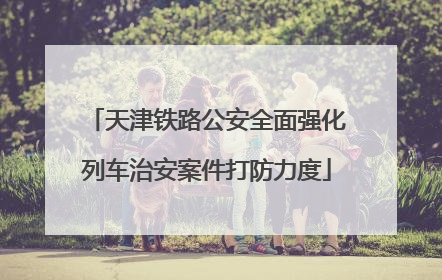 天津铁路公安全面强化列车治安案件打防力度