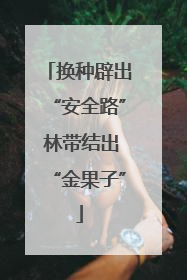 换种辟出“安全路” 林带结出“金果子”