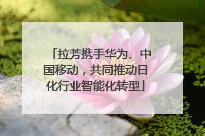 拉芳携手华为、中国移动，共同推动日化行业智能化转型