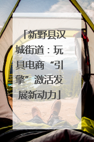 新野县汉城街道：玩具电商“引擎”激活发展新动力