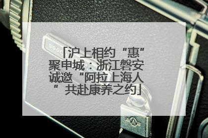 沪上相约“惠”聚申城：浙江磐安诚邀“阿拉上海人”共赴康养之约