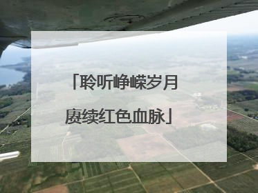 聆听峥嵘岁月 赓续红色血脉