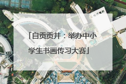 自贡贡井：举办中小学生书画传习大赛