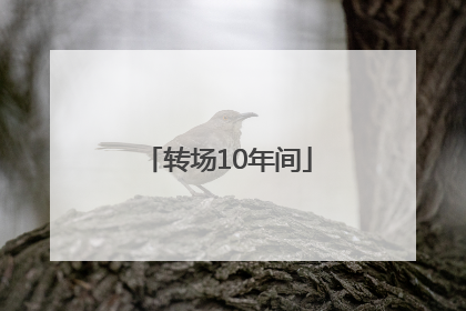 转场10年间