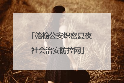 赣榆公安织密夏夜社会治安防控网