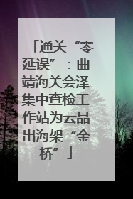 通关“零延误”：曲靖海关会泽集中查检工作站为云品出海架“金桥”