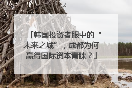 韩国投资者眼中的“未来之城”，成都为何赢得国际资本青睐？