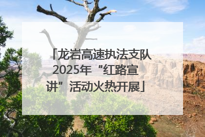 龙岩高速执法支队2025年“红路宣讲”活动火热开展